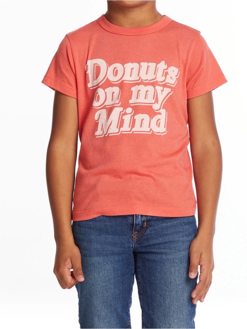 Chaser Kids Coral Graphic 'Donuts On My Mind' Tee